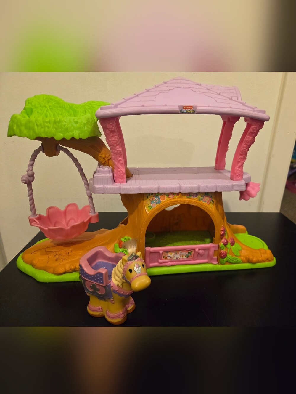 Little People Fairy Treehouse & Princess Horse